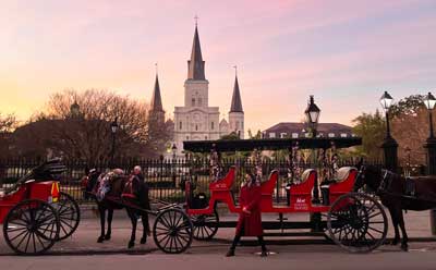 Carriage In Jackson Square
