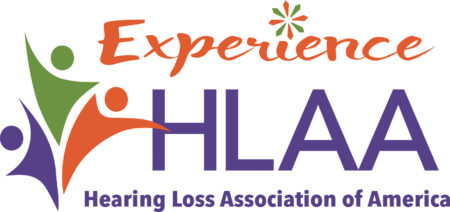 HLAA logo with "Experience HLAA" in the headline