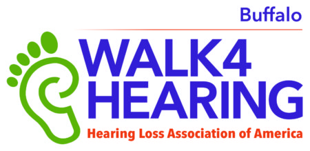 HLAA Walk4Hearing Buffalo logo