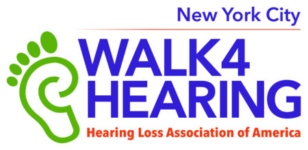 NYC Walk4hearing logo