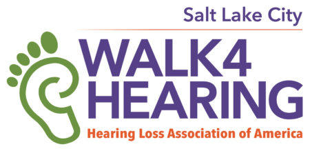 HLAA Walk4Hearing Salt Lake City logo