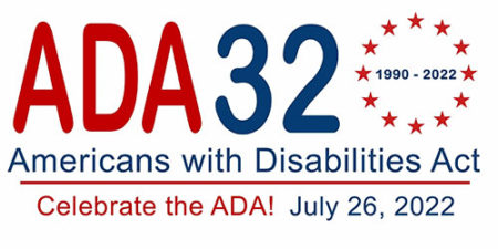 ADA 32 years logo