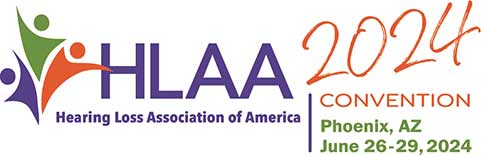 HLAA 2024 Convention Logo